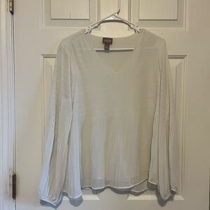 Chico’s White Blouse
